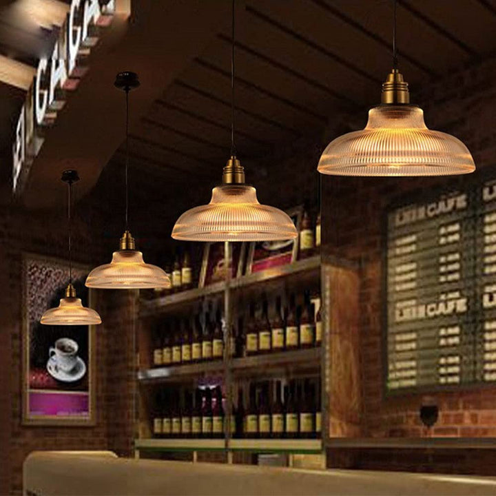 Umai Industrie LED Suspension Clair/Ambre Chambre à coucher/Restaurant - Neutralighting