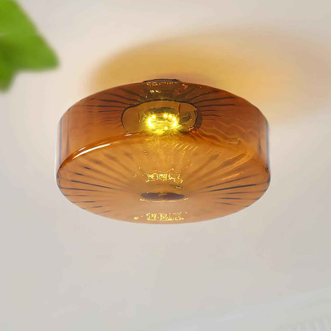 Plafonnier June Verre LED V2