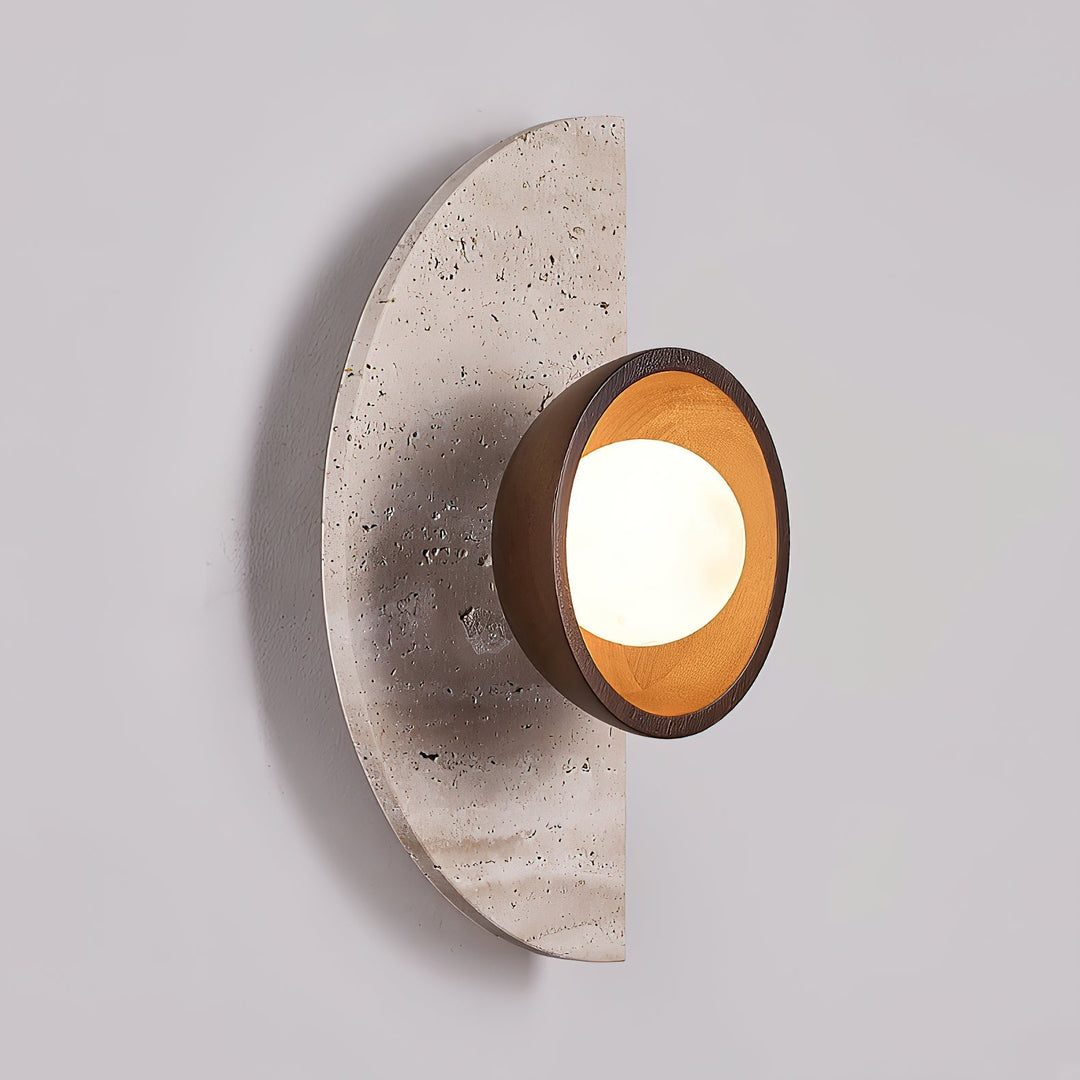 Dvaluvyi Applique Murale en Travertin Créativité Individuelle - Neutralighting