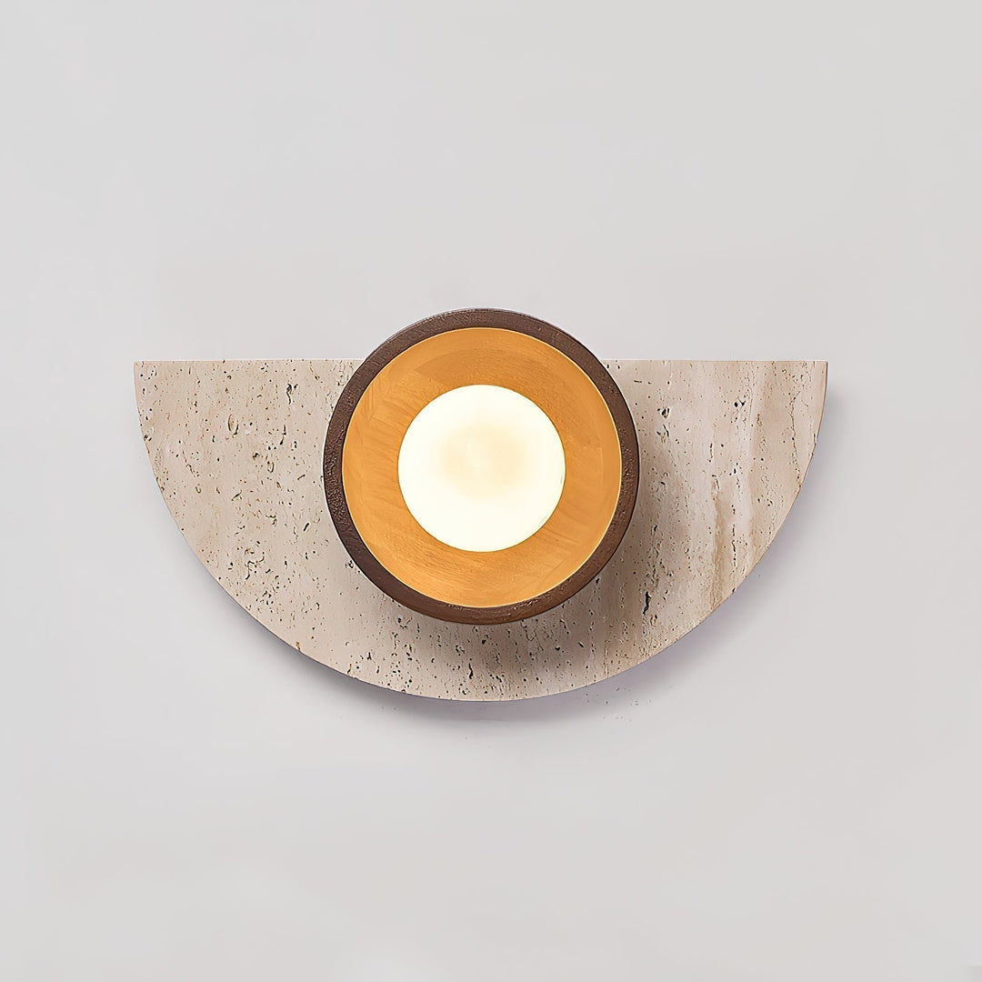 Dvaluvyi Applique Murale en Travertin Créativité Individuelle - Neutralighting