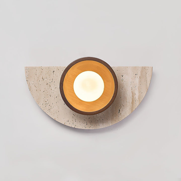 Dvaluvyi Applique Murale en Travertin Créativité Individuelle - Neutralighting