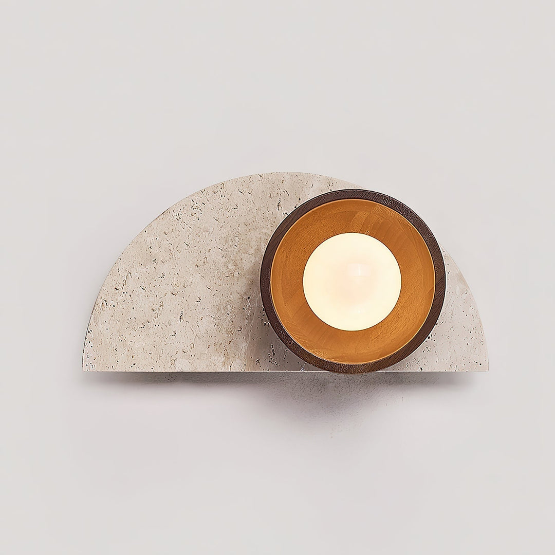 Dvaluvyi Applique Murale en Travertin Créativité Individuelle - Neutralighting