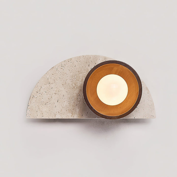 Dvaluvyi Applique Murale en Travertin Créativité Individuelle - Neutralighting
