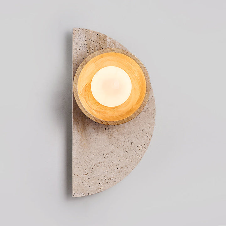 Dvaluvyi Applique Murale en Travertin Créativité Individuelle - Neutralighting