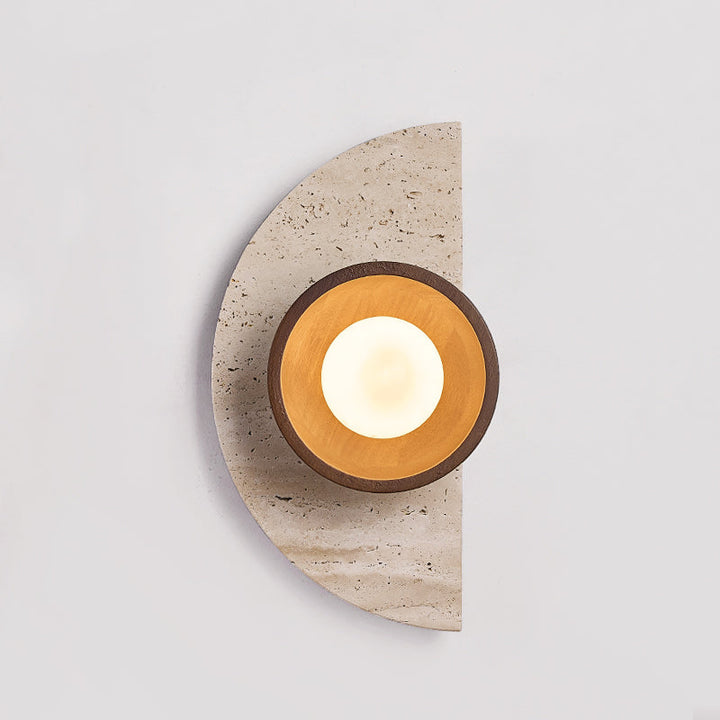 Dvaluvyi Applique Murale en Travertin Créativité Individuelle - Neutralighting