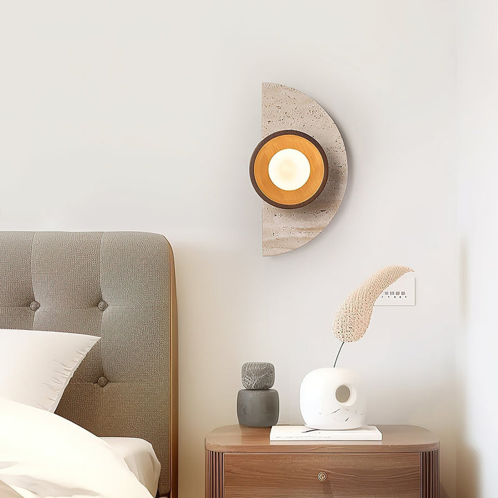 Dvaluvyi Applique Murale en Travertin Créativité Individuelle - Neutralighting