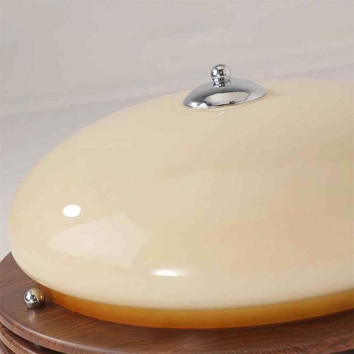 Plafonnier Povio Métal 40cm Beige LED 40W
