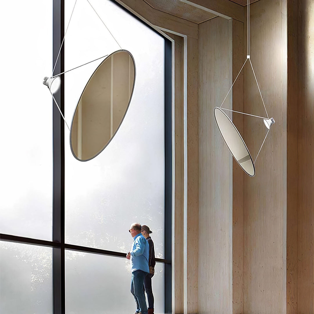 Aleris Suspension Minimaliste en Acier - Neutralighting
