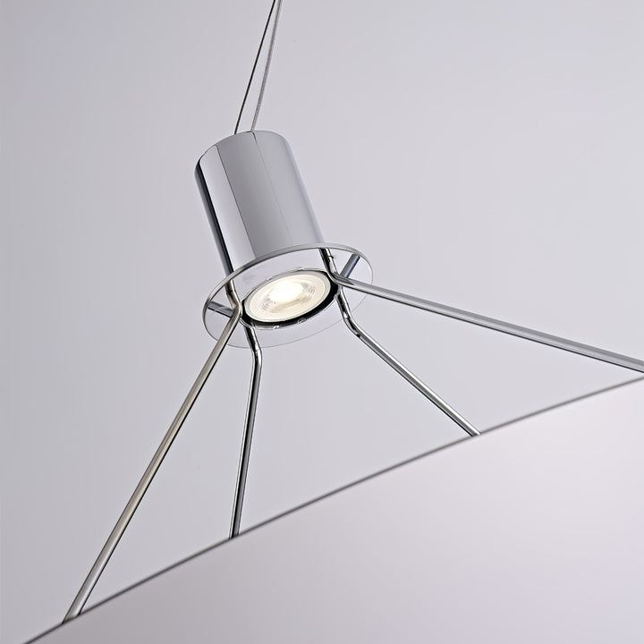 Aleris Suspension Minimaliste en Acier - Neutralighting