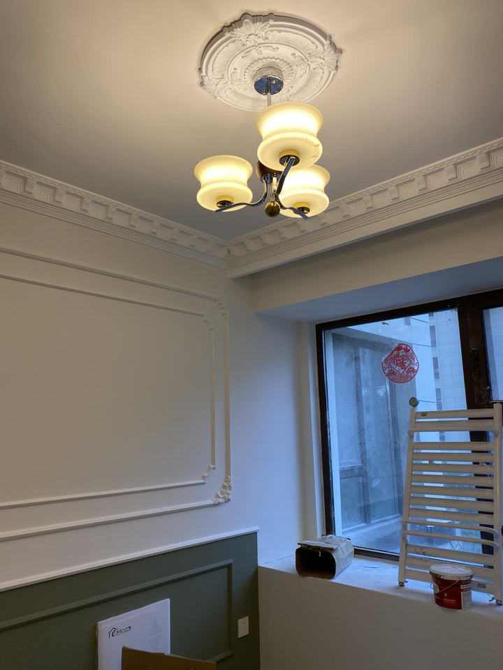 Celeste Lustre Élégant en Verre - Neutralighting