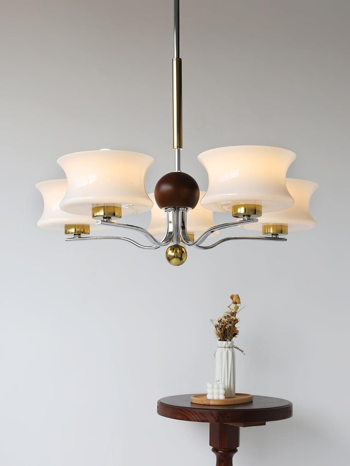Celeste Lustre Élégant en Verre - Neutralighting
