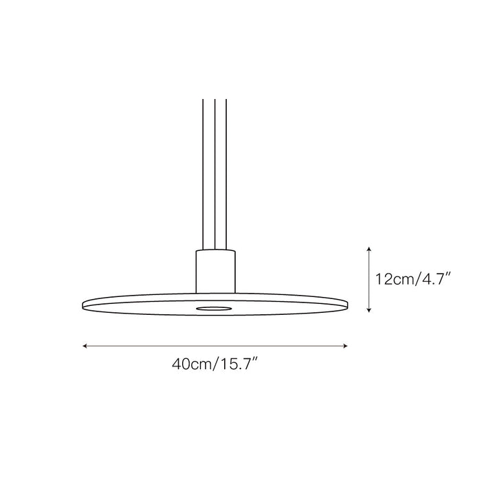 Gloruvyi Suspension en Métal Moderne Minimaliste Originale - Neutralighting