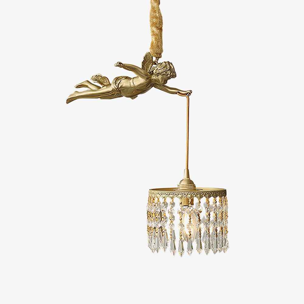 Lampe Calytra en Laiton – Design Contemporain