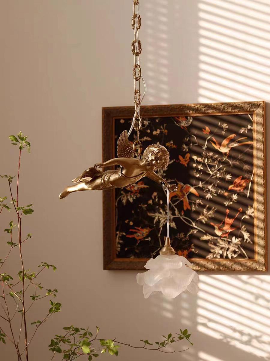 Solene Suspension Luxe en Laiton - Neutralighting