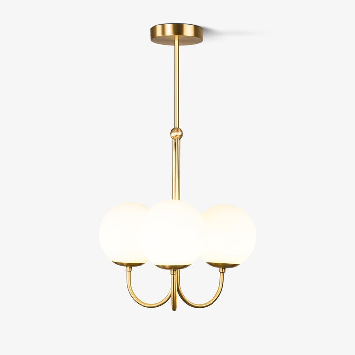 Mirelent Suspension Élégante en Laiton et Verre - Neutralighting