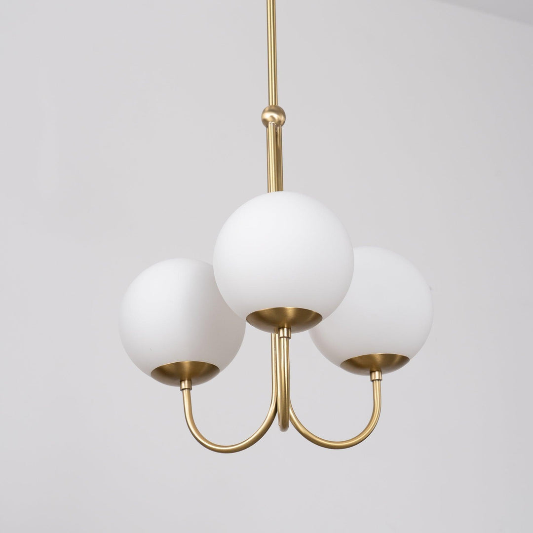 Mirelent Suspension Élégante en Laiton et Verre - Neutralighting
