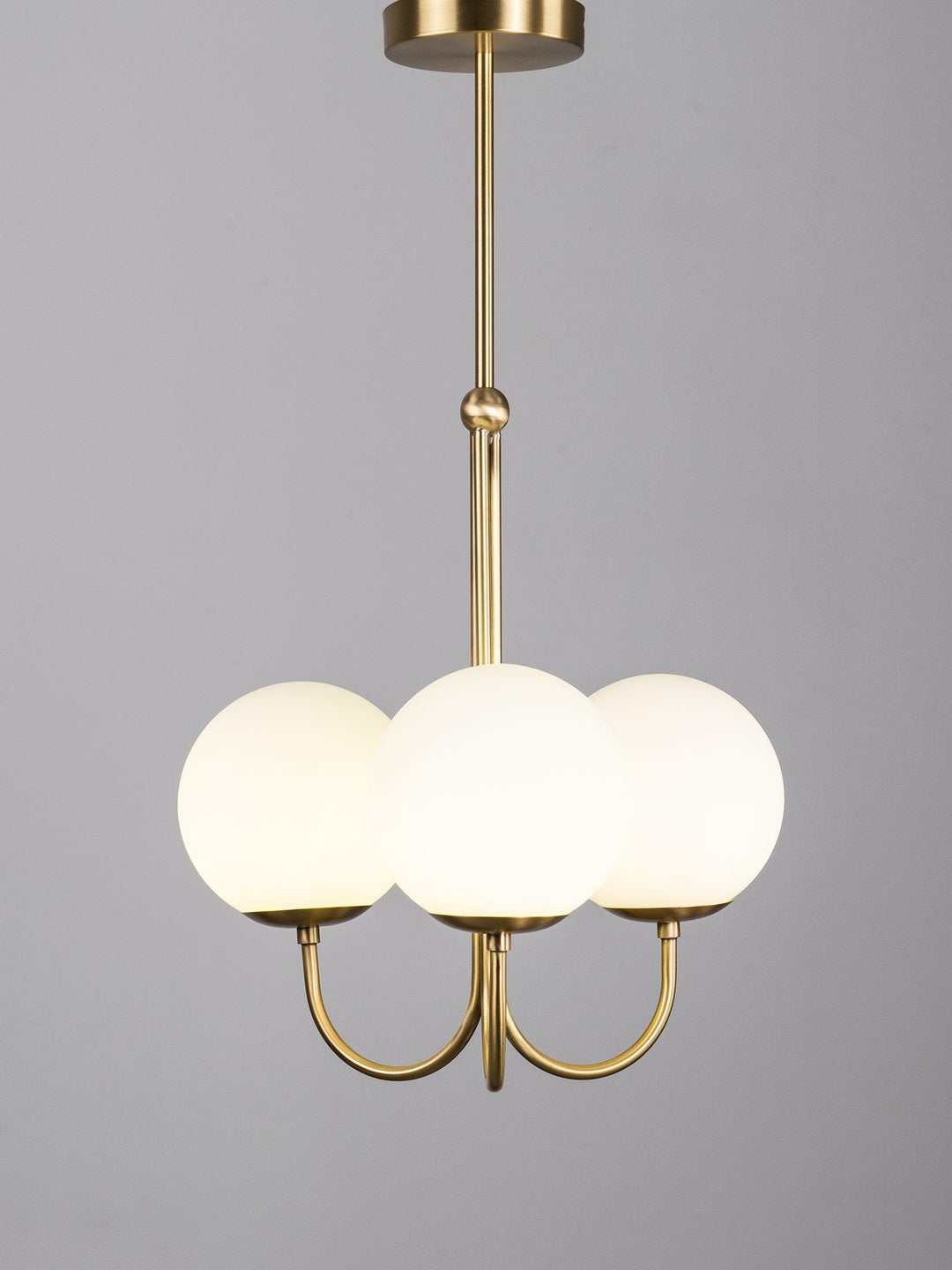 Mirelent Suspension Élégante en Laiton et Verre - Neutralighting
