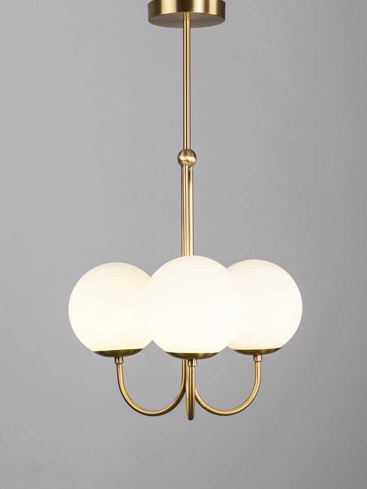 Mirelent Suspension Élégante en Laiton et Verre - Neutralighting