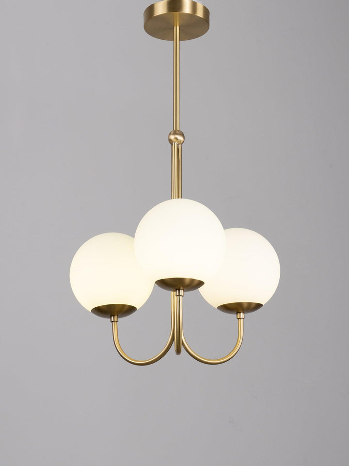Mirelent Suspension Élégante en Laiton et Verre - Neutralighting