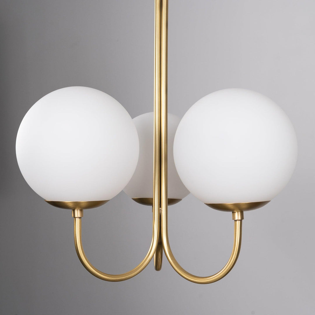 Mirelent Suspension Élégante en Laiton et Verre - Neutralighting