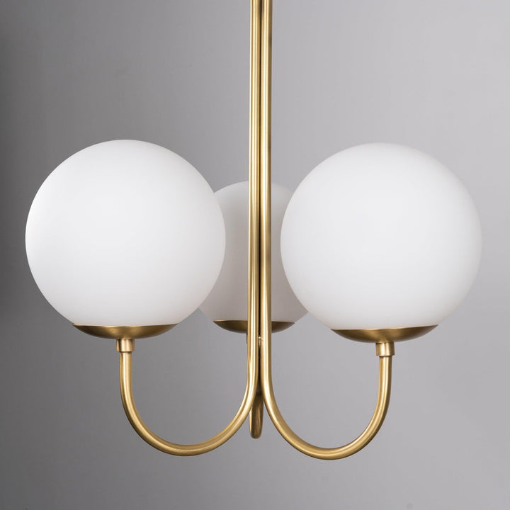 Mirelent Suspension Élégante en Laiton et Verre - Neutralighting