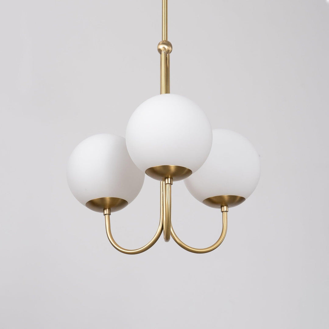 Mirelent Suspension Élégante en Laiton et Verre - Neutralighting