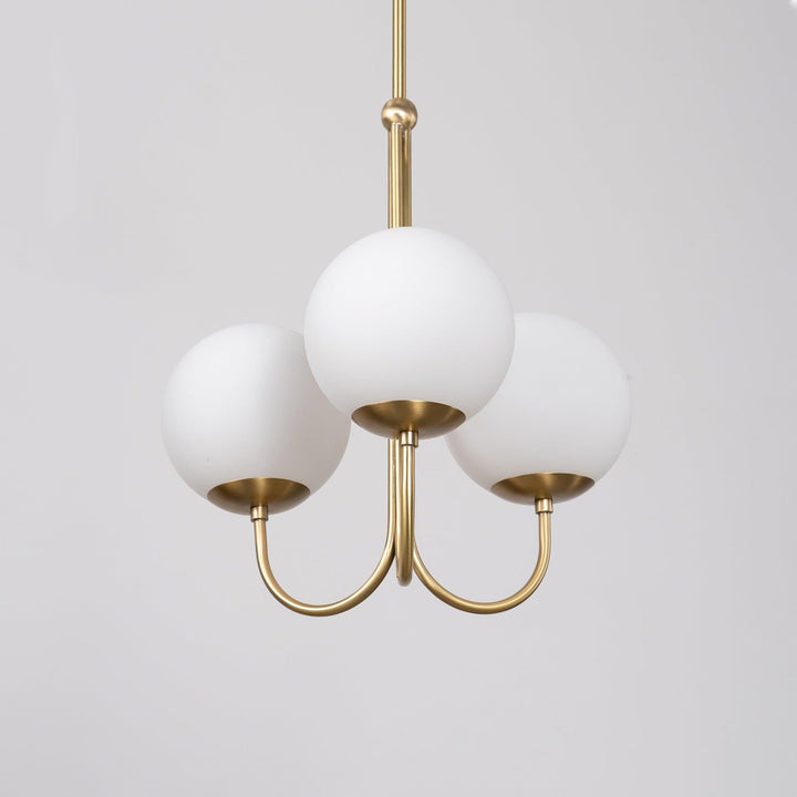 Mirelent Suspension Élégante en Laiton et Verre - Neutralighting