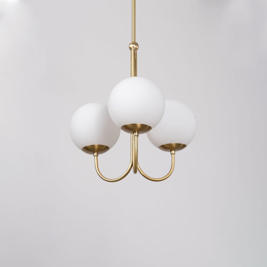 Mirelent Suspension Élégante en Laiton et Verre - Neutralighting