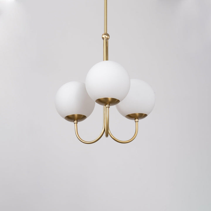 Mirelent Suspension Élégante en Laiton et Verre - Neutralighting