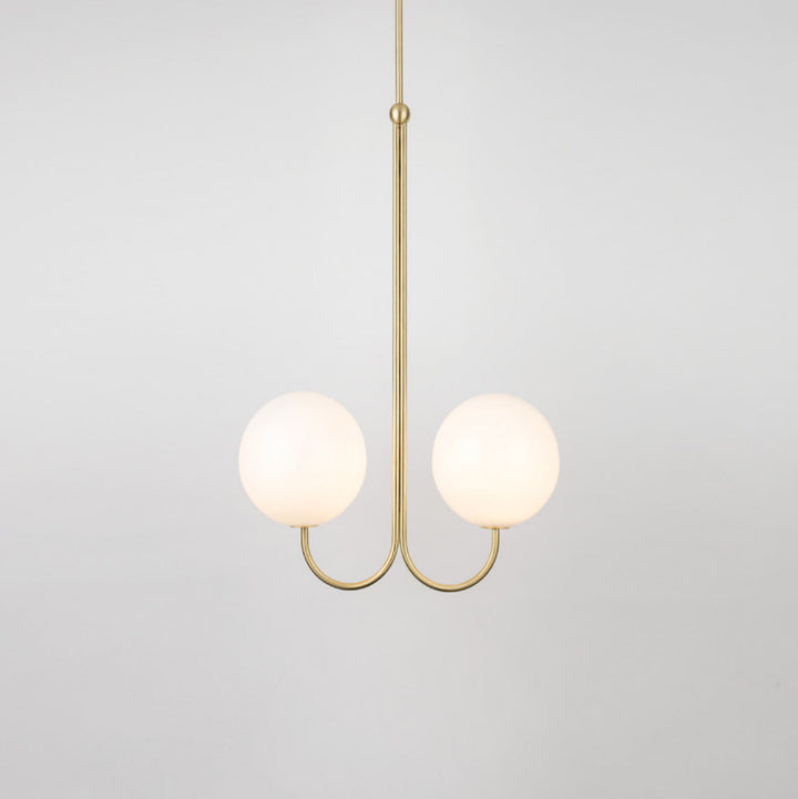 Mirelent Suspension Élégante en Laiton et Verre - Neutralighting