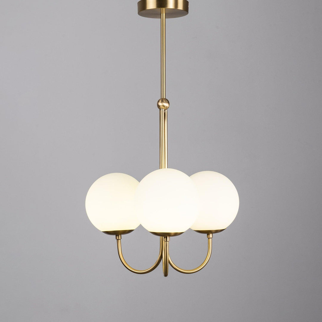 Mirelent Suspension Élégante en Laiton et Verre - Neutralighting