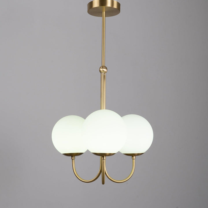 Mirelent Suspension Élégante en Laiton et Verre - Neutralighting
