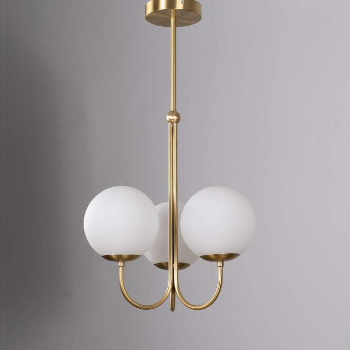 Mirelent Suspension Élégante en Laiton et Verre - Neutralighting