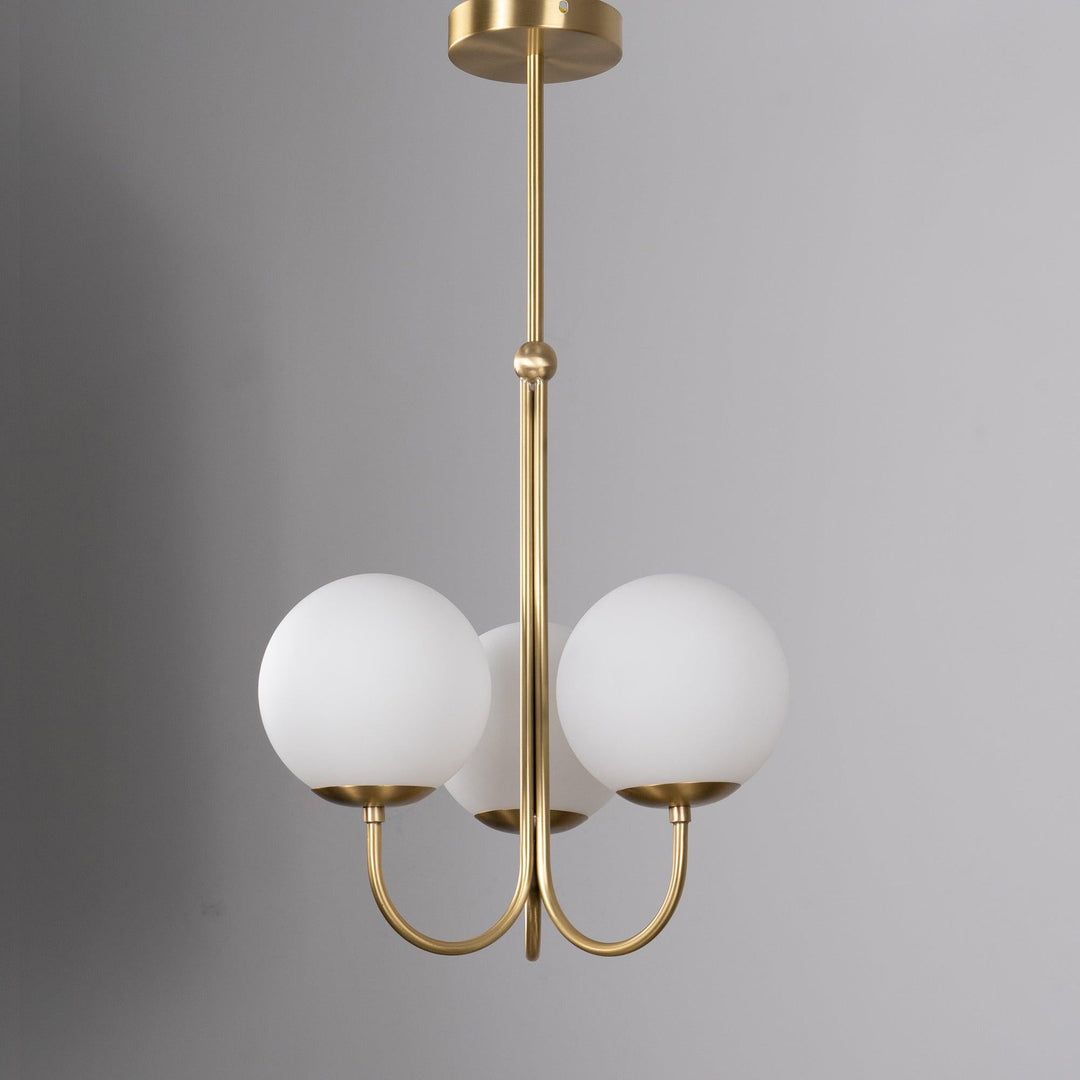 Mirelent Suspension Élégante en Laiton et Verre - Neutralighting