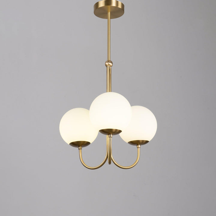 Mirelent Suspension Élégante en Laiton et Verre - Neutralighting