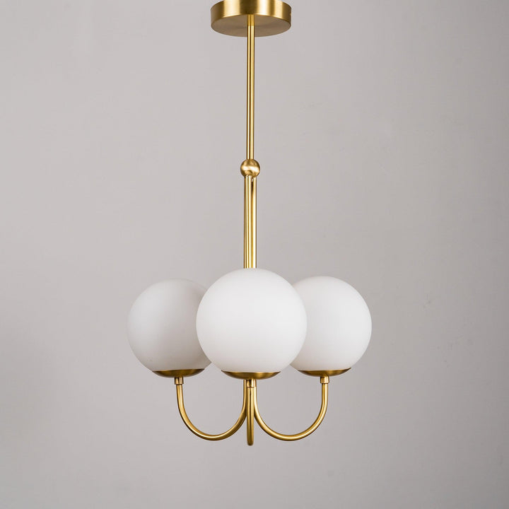 Mirelent Suspension Élégante en Laiton et Verre - Neutralighting