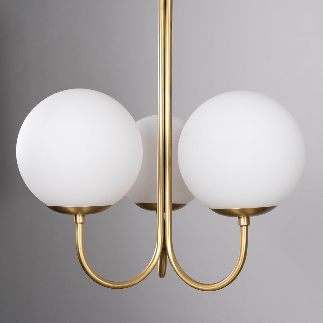 Mirelent Suspension Élégante en Laiton et Verre - Neutralighting