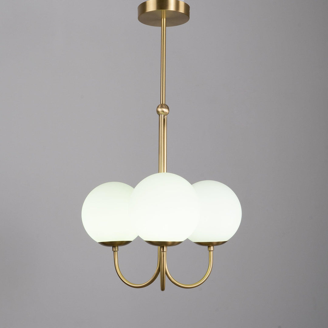 Mirelent Suspension Élégante en Laiton et Verre - Neutralighting