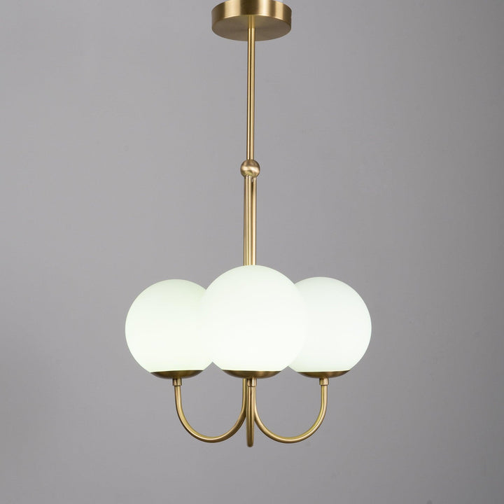 Mirelent Suspension Élégante en Laiton et Verre - Neutralighting