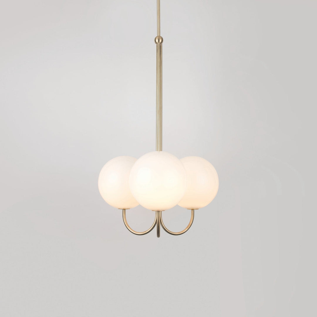 Mirelent Suspension Élégante en Laiton et Verre - Neutralighting
