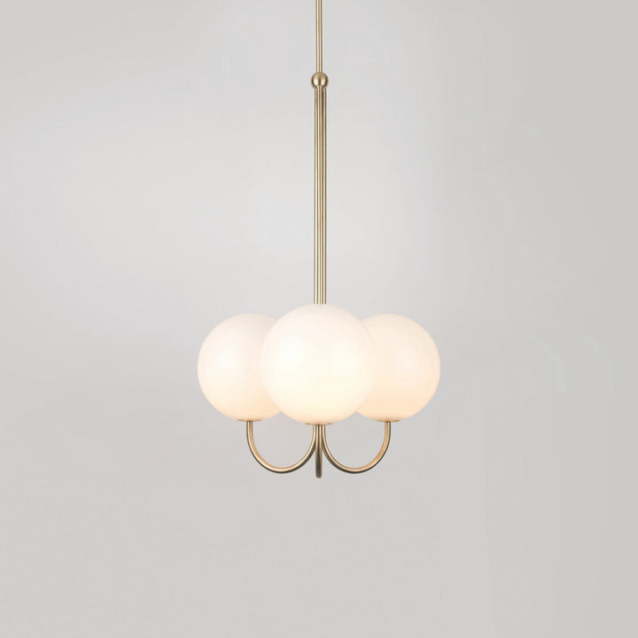 Mirelent Suspension Élégante en Laiton et Verre - Neutralighting