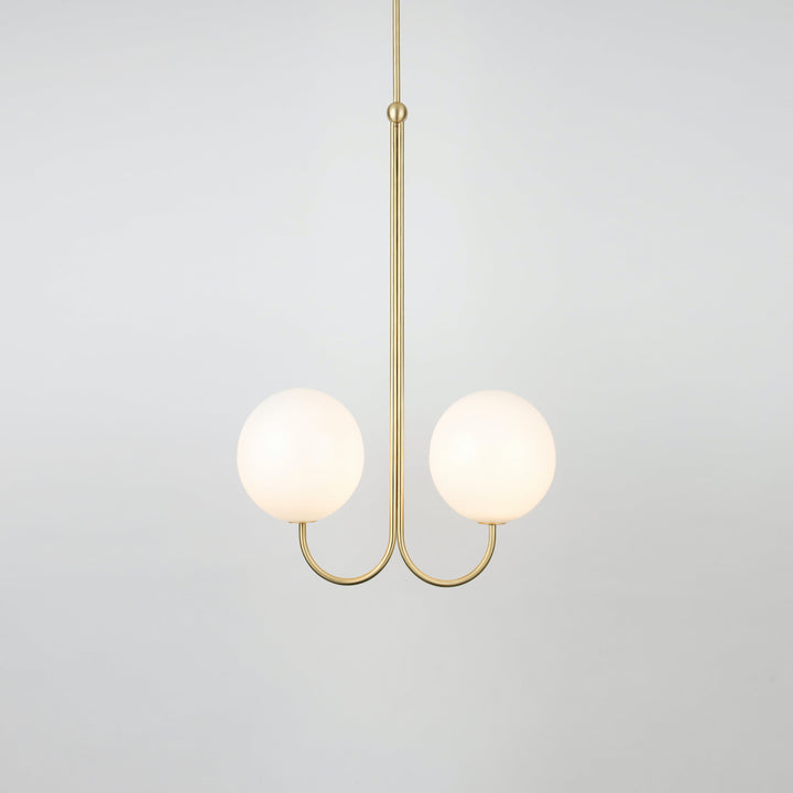 Mirelent Suspension Élégante en Laiton et Verre - Neutralighting