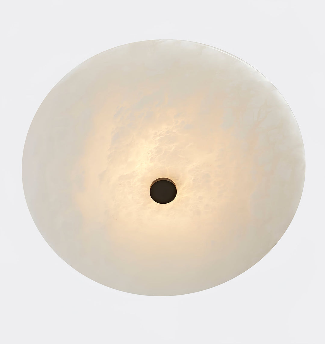 Jarnbruvyn Lampe de Plafond en Métal Laiton et Albâtre Moderne - Neutralighting