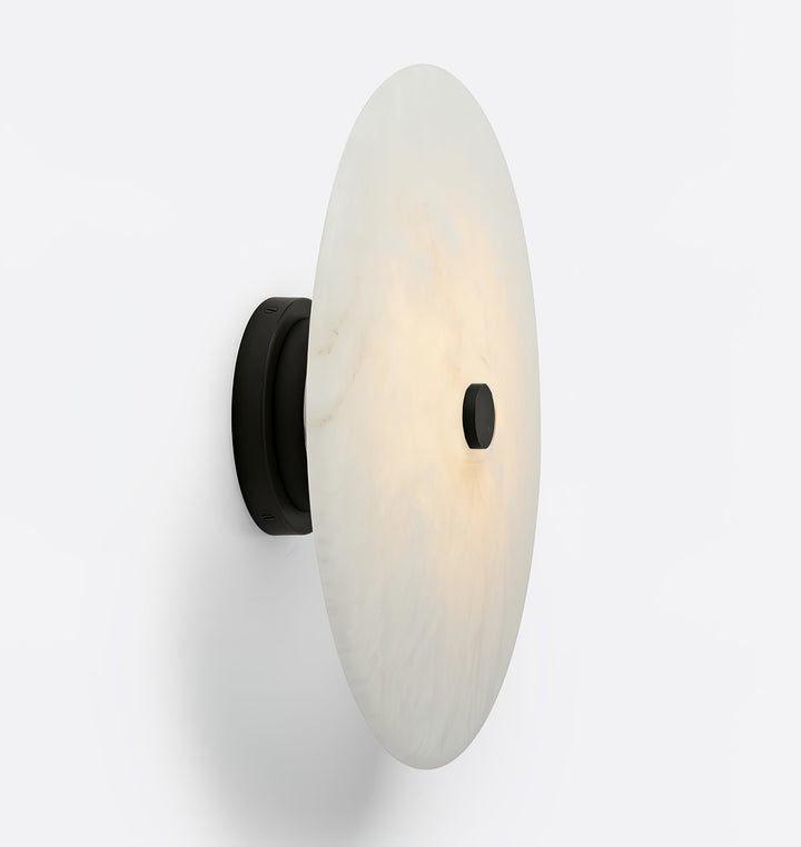 Jarnbruvyn Lampe de Plafond en Métal Laiton et Albâtre Moderne - Neutralighting