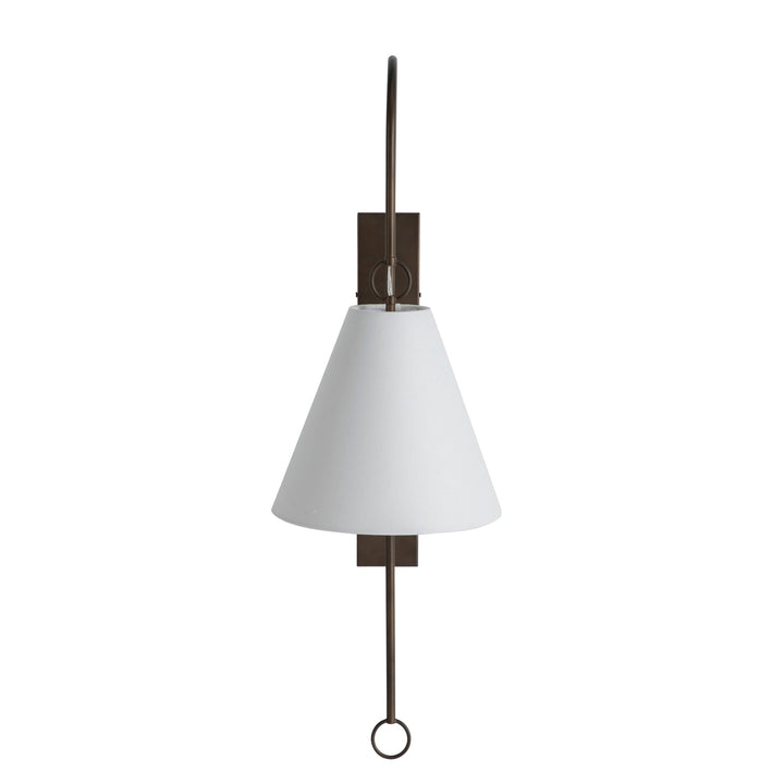 Ildvuvyi Applique Murale en Métal et Tissu Laiton Premium Moderne - Neutralighting