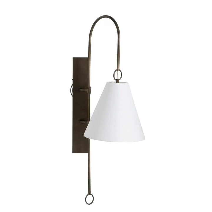 Ildvuvyi Applique Murale en Métal et Tissu Laiton Premium Moderne - Neutralighting