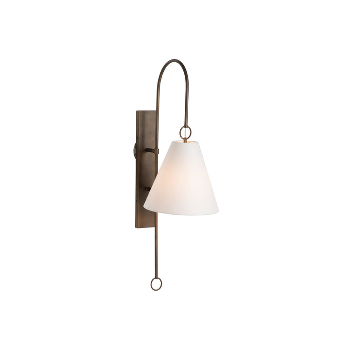 Ildvuvyi Applique Murale en Métal et Tissu Laiton Premium Moderne - Neutralighting