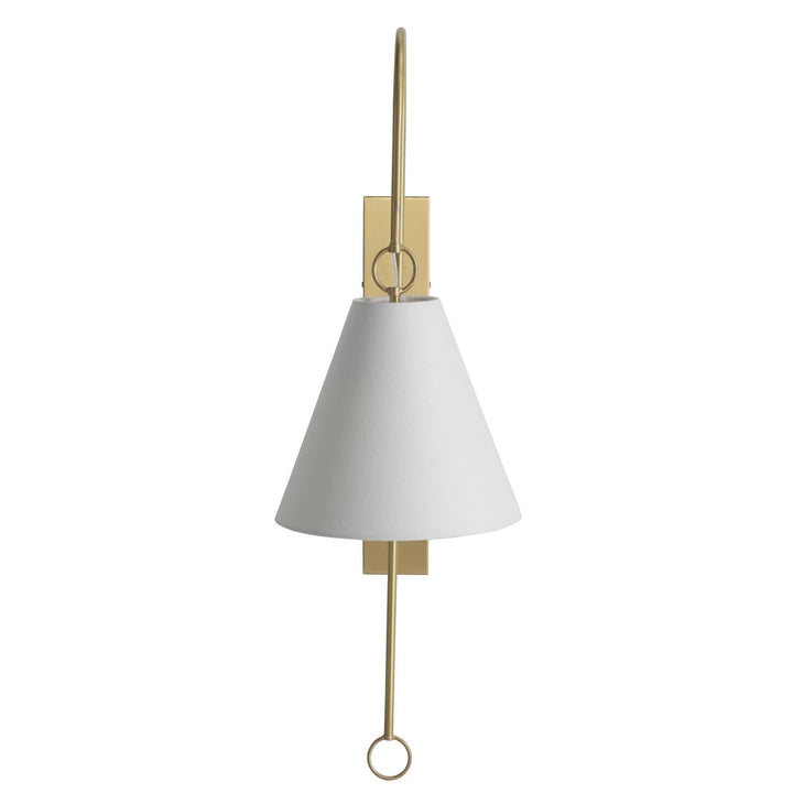 Ildvuvyi Applique Murale en Métal et Tissu Laiton Premium Moderne - Neutralighting