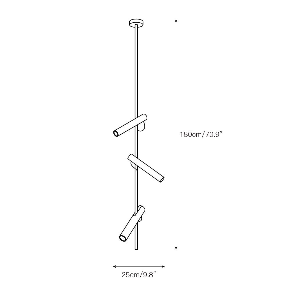 Jarnbruvyi Suspension En Métal Minimaliste Moderne - Neutralighting