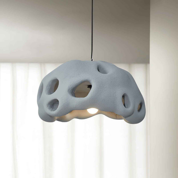 Lustra Suspension Résine Blanche pour Salon - Neutralighting